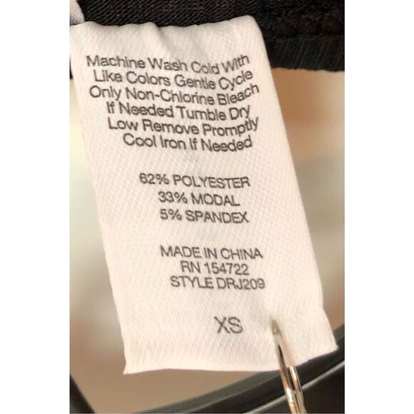 BARE NECESSITIES - NWT - L Sz XS Relax, Recharge Long Chemise Lounge Dress/BLACK - Picture 9 of 13